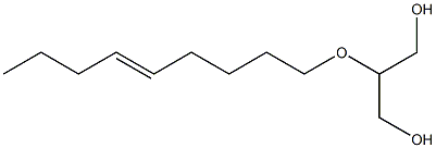 2-(5-Nonenyloxy)-1,3-propanediol Struktur