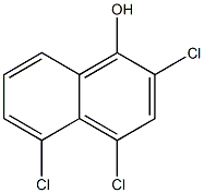 2,4,5-Trichloro-1-naphthol Struktur