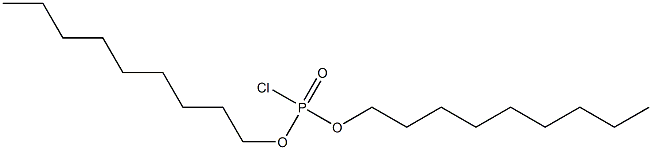 Chlorophosphonic acid dinonyl ester Struktur