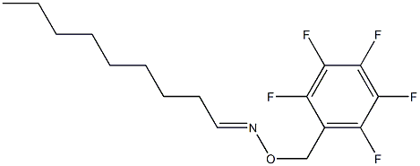 Nonanal O-[(pentafluorophenyl)methyl]oxime Struktur