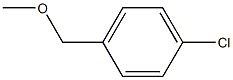 1-Chloro-4-methoxymethylbenzene Struktur