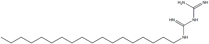 1-Octadecylbiguanide Struktur