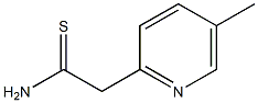 5-Methyl-2-pyridinethioacetamide Struktur