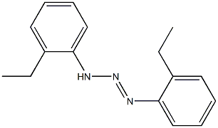 1,3-Bis(2-ethylphenyl)triazene Struktur