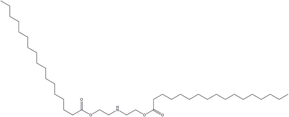 2,2'-Iminobis(ethanol heptadecanoate) Struktur