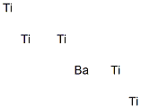 Pentatitanium barium Struktur