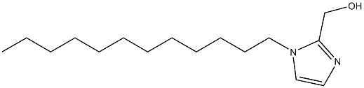 1-Dodecyl-1H-imidazole-2-methanol Struktur