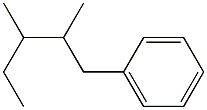 2,3-Dimethylpentylbenzene Struktur