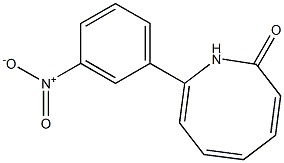 8-(3-Nitrophenyl)azocin-2(1H)-one Struktur