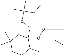 2,5,5-Trimethyl-1,1-bis(tert-pentylperoxy)cyclohexane Struktur