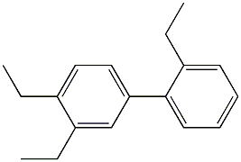 2',3,4-Triethyl-1,1'-biphenyl Struktur