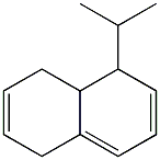 1,4,4a,5-Tetrahydro-5-isopropylnaphthalene Struktur