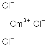 Curium(III) trichloride Struktur