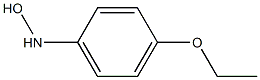 N-(p-Ethoxyphenyl)hydroxylamine Struktur