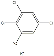 Potassium 2,3,5-trichlorophenolate Struktur