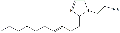 1-(2-Aminoethyl)-2-(3-decenyl)-3-imidazoline Struktur