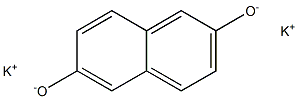 Dipotassium 2,6-naphthalenediolate Struktur