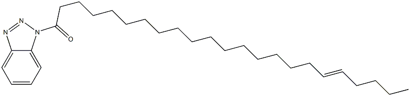 1-(1-Oxo-18-tricosenyl)-1H-benzotriazole Struktur