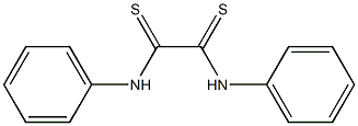 N,N'-Diphenyldithioxamide Struktur