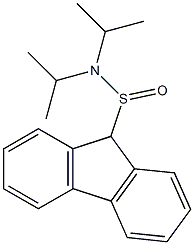 N,N-Diisopropyl-9H-fluorene-9-sulfinamide Struktur