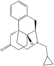 17-(Cyclopropylmethyl)morphinan-6-one Struktur