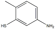 5-Amino-2-methylbenzenethiol Struktur