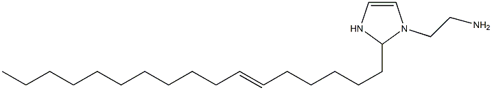 1-(2-Aminoethyl)-2-(6-heptadecenyl)-4-imidazoline Struktur