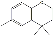 4,4,6-Trimethylchroman Struktur