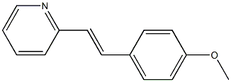 4-Methoxy-2'-stilbazole Struktur