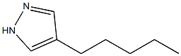 4-Pentyl-1H-pyrazole Struktur