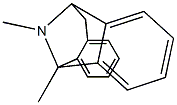 N-Methyl-5-methyl-10,11-dihydro-5H-dibenzo[a,d]cyclohepten-5,10-imine Struktur