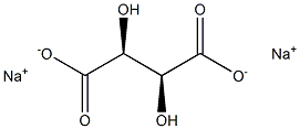 D-Tartaric acid disodium salt Struktur