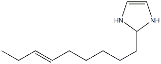 2-(6-Nonenyl)-4-imidazoline Struktur