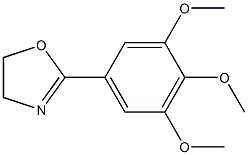 2-(3,4,5-Trimethoxyphenyl)-2-oxazoline Struktur