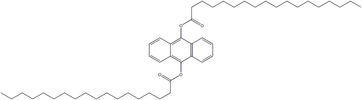 Distearic acid anthracene-9,10-diyl ester Struktur