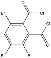 3,4,6-Tribromophthalic acid dichloride Struktur