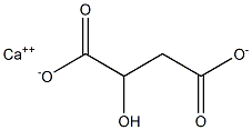 D-Malic acid calcium salt Struktur