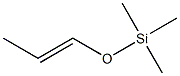 Trimethyl[[(E)-1-propenyl]oxy]silane Struktur