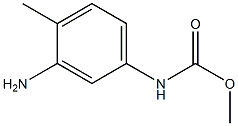 (3-Amino-4-methylphenyl)carbamic acid methyl ester Struktur