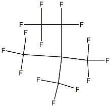 2,2-Bis(trifluoromethyl)-1,1,1,3,3,4,4,4-octafluorobutane Struktur