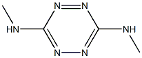 N,N'-Dimethyl-1,2,4,5-tetrazine-3,6-diamine Struktur