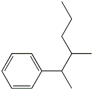 1,2-Dimethylpentylbenzene Struktur