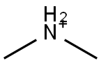 Dimethylaminium Struktur