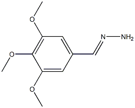 3,4,5-Trimethoxybenzylidenehydrazine Struktur