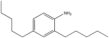 2,4-Dipentylaniline Struktur