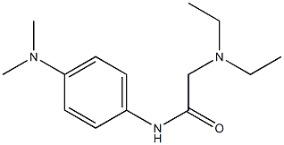 N-[4-(Dimethylamino)phenyl]-2-(diethylamino)acetamide Struktur