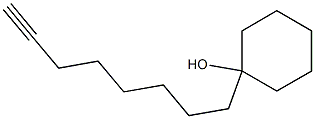 1-(7-Octynyl)cyclohexanol Struktur