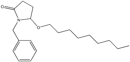 5-(Nonyloxy)-1-[benzyl]pyrrolidin-2-one Struktur