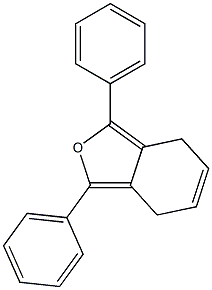 1,3-Diphenyl-4,7-dihydroisobenzofuran Struktur