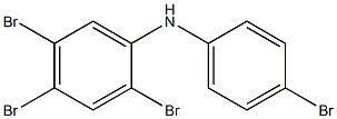 2,4,5-Tribromophenyl 4-bromophenylamine Struktur